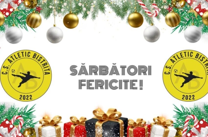  C.S Atletic Bistrița vă urează Sărbători Fericite tuturor!