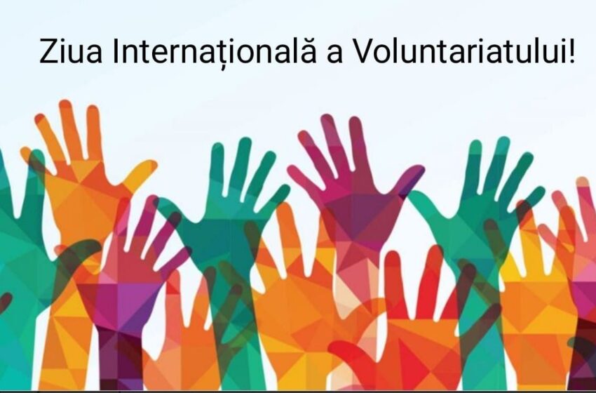  5 Decembrie – Ziua Internațională a Voluntariatului