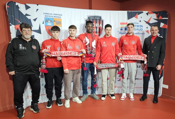  Cinci transferuri noi la echipa de fotbal a Gloriei Bistrița. FOTO