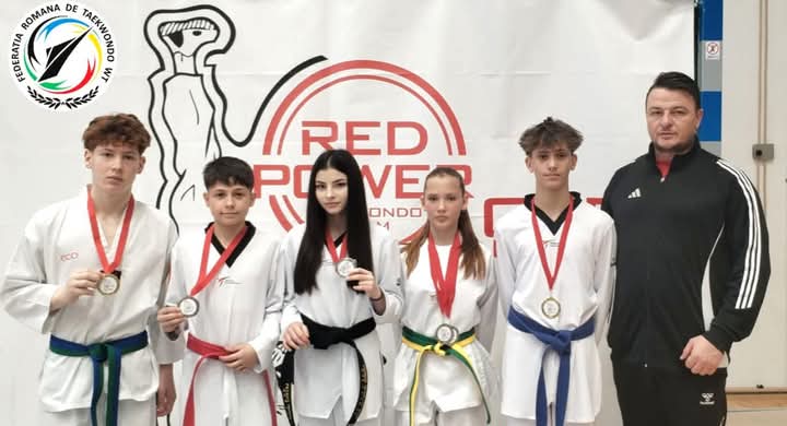  Taekwndoo: Rezultate meritorii pentru sportivii Clubului ILYO Bistrița la competiția Red Power din Slovenia de la Maribor