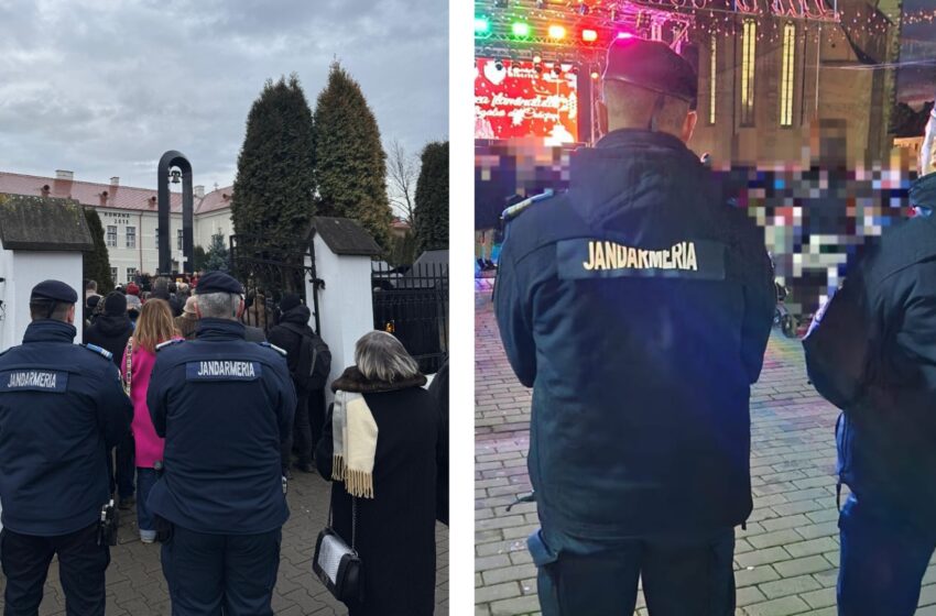  Rezultate obținute de către jandarmi în perioada Anului Nou și a Bobotezei