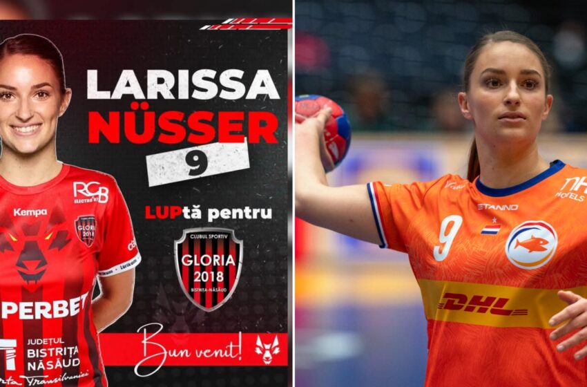  Handbal: Campioana Mondială, olandeza Larissa Nüsser, a semnat cu Gloria Bistrița