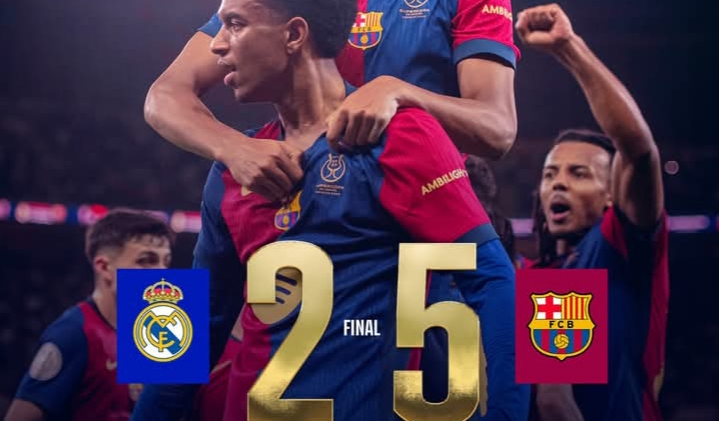  Barcelona a spulberat-o pe Real Madrid cu 5-2 într-un El Clasico pentru Supercupa Spaniei
