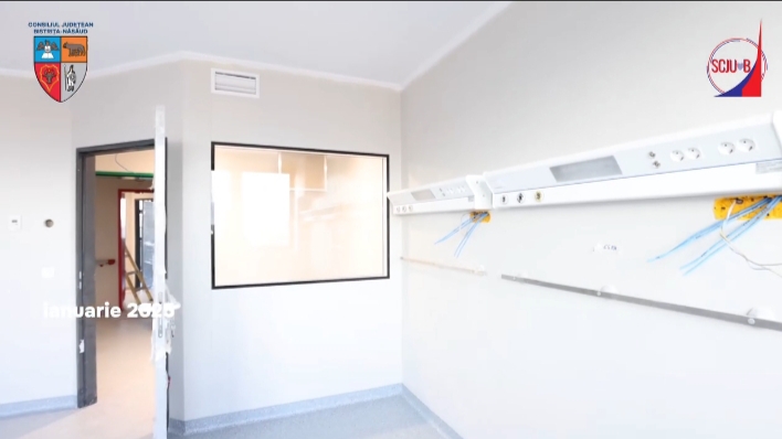  Secția Pediatrie a Spitalului Clinic Județean de Urgență Bistrița prinde contur. VIDEO