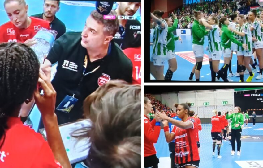  Gloria Bistrița pierde cu Ferencvaros 23-26 la capătul unui meci mare pentru Bazaliu cu 11 goluri înscrise și De Arruda cu 11 parade