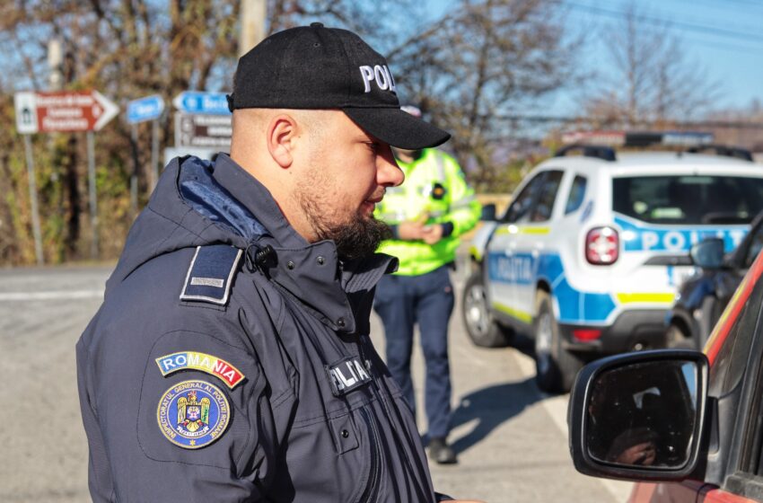  Nereguli în trafic, constatate și sancționate de polițiști și inspectori R.A.R. Bistrița-Năsăud
