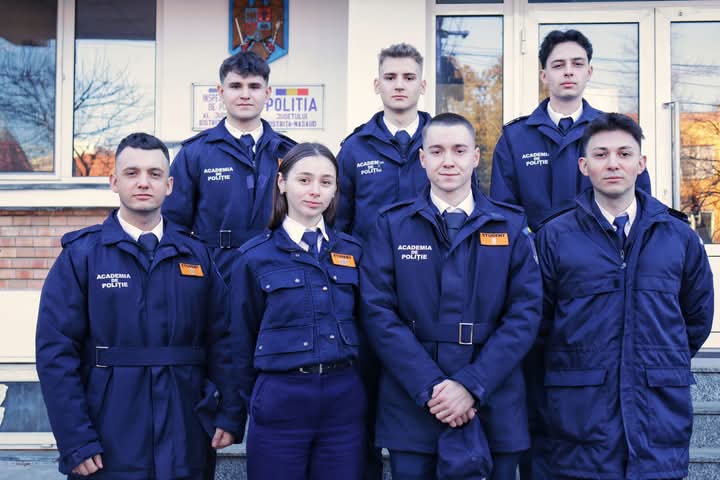  Șapte studenți din cadrul Academiei de Poliție Alexandru Ioan Cuza își desfășoară stagiul de practică la IPJ Bistrița-Năsăud