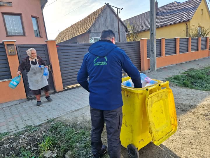 Miercuri 26 februarie, se colectează Pubela Galbenă, în toate localitățile componente ale Municipiului Bistrița. FOTL