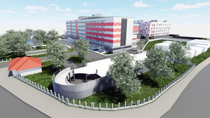  Noua aripă a Spitalului Clinic Județean de Urgență Bistrița va fi pusă în funcțiune anul acesta, în noiembrie