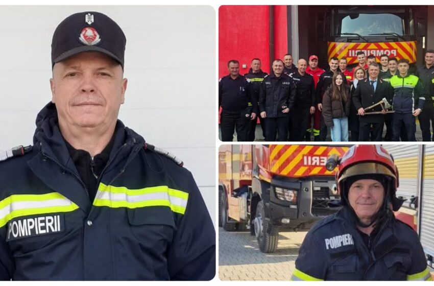  Final de carieră pentru un salvator dedicat al ISU Bistrița-Năsăud. FOTO