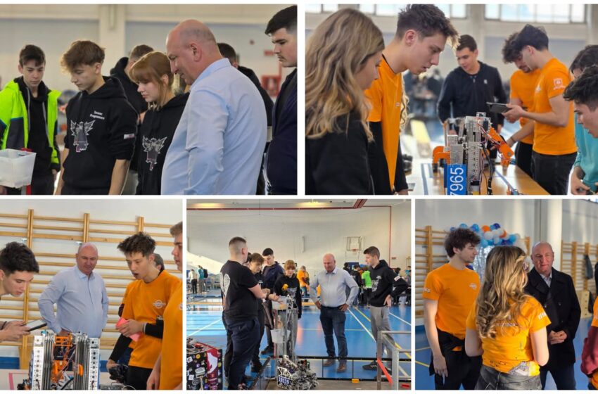  Gabriel Lazany: Bistrița se transformă pentru o zi în capitala roboticii! FOTO