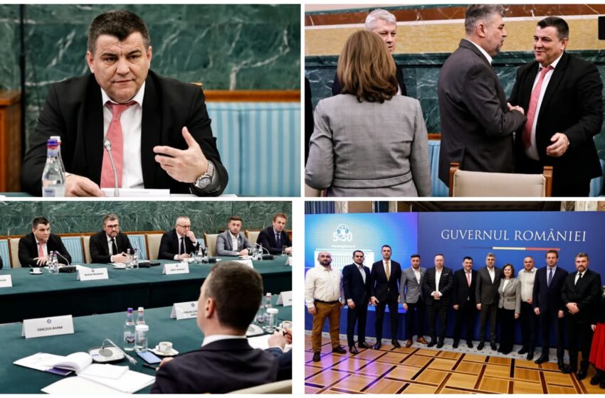  Nicolae Moldovan prezent la întâlnirea de la Guvern cu membrii Asociației Orașelor din România. FOTO