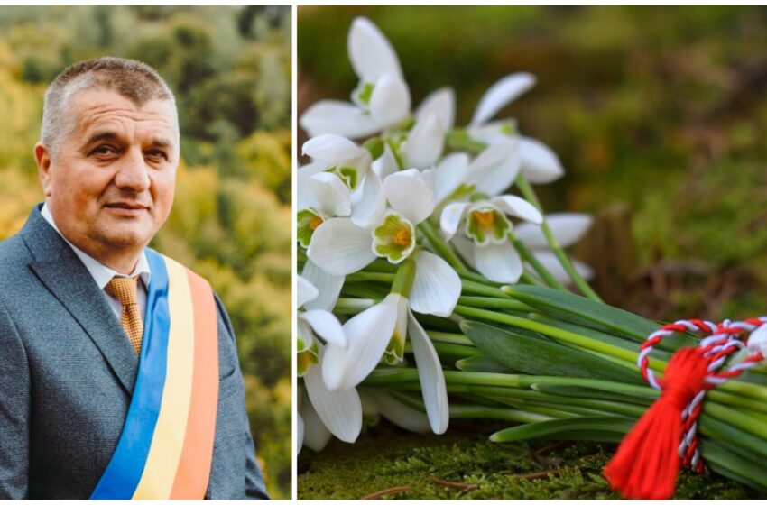  Ioan Strugari, primarul comunei Parva: Vă doresc o primăvară minunată și luminoasă!