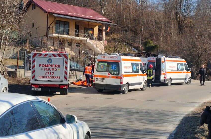  TRAGEDIE! Bărbatul căzut vineri într-un canal pe str.Valea Jelnei din Bistrița a murit