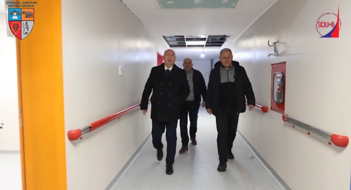  S-a încheiat prima etapă a renovării și modernizării Secției de Pediatrie de la SCJU Bistrița. VIDEO