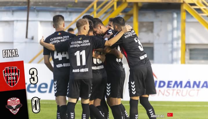  Fotbaliștii Gloriei 2018, o nouă victorie în cantonamentul din Antalya, 3-0 cu FC Muscelul Câmpulung
