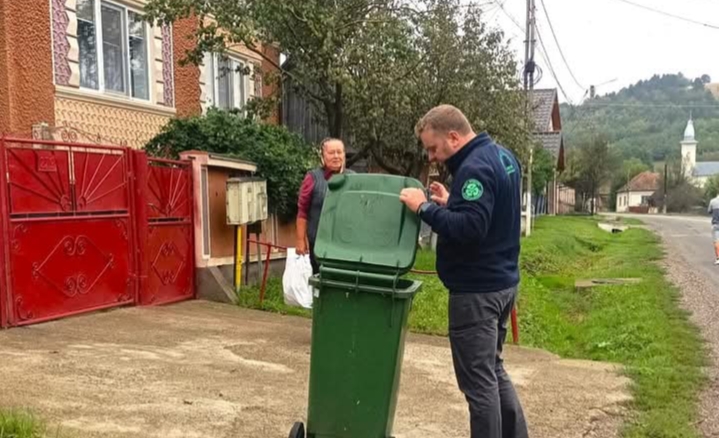  PUBELA VERDE se colectează MIERCURI 12 FEBRUARIE 2025 în Municipiul Bistrița și în localitățile componente. FOTO