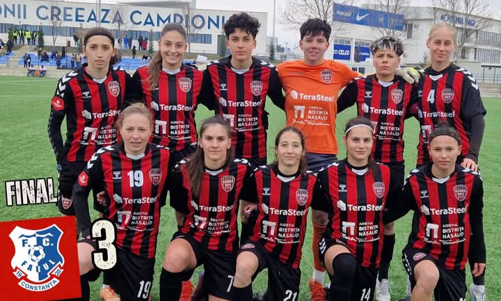  Fotbal Feminin: „Orbite” de lumina Farului – Constanța vs Bistrița 3-0