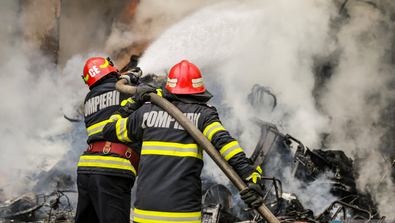  Incendiu izbucnit  la o casă de locuit din Teaca