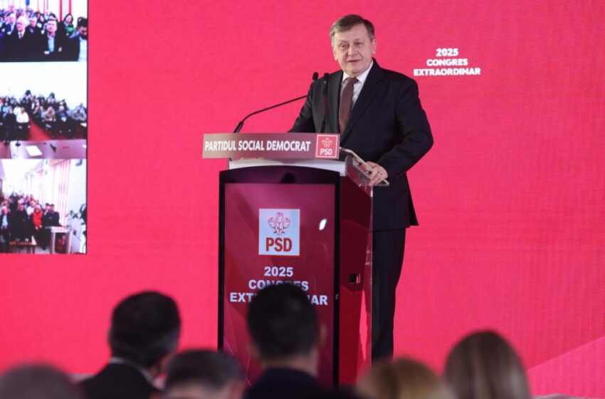  Congres PSD. Marcel Ciolacu: Bine ai venit, Crin! Antonescu: O să aveți un președinte partener pentru PSD
