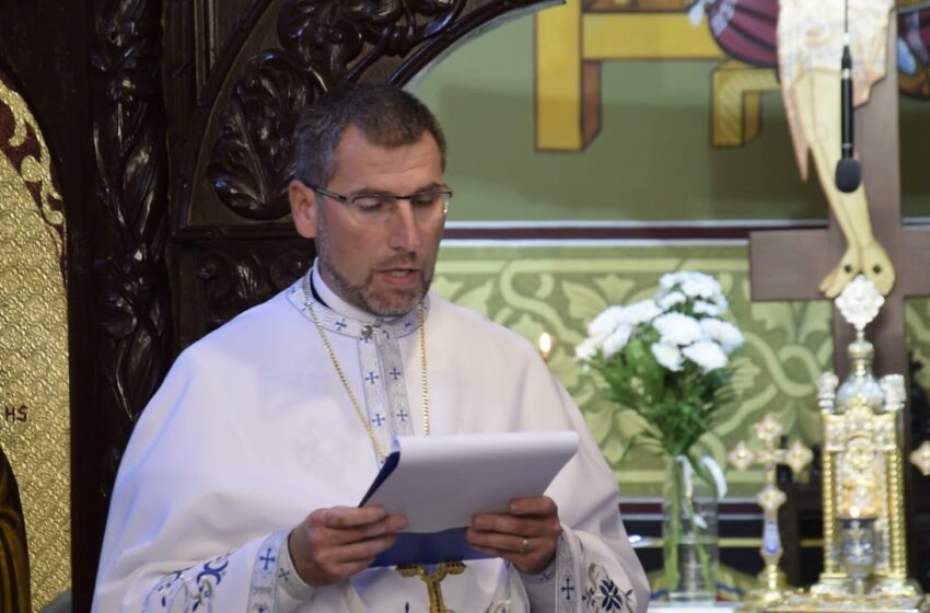  Părintele Lucian Blaga, noul inspector de tineret al județului Bistrița-Năsăud din Arhiepiscopia Vadului, Feleacului și Clujului