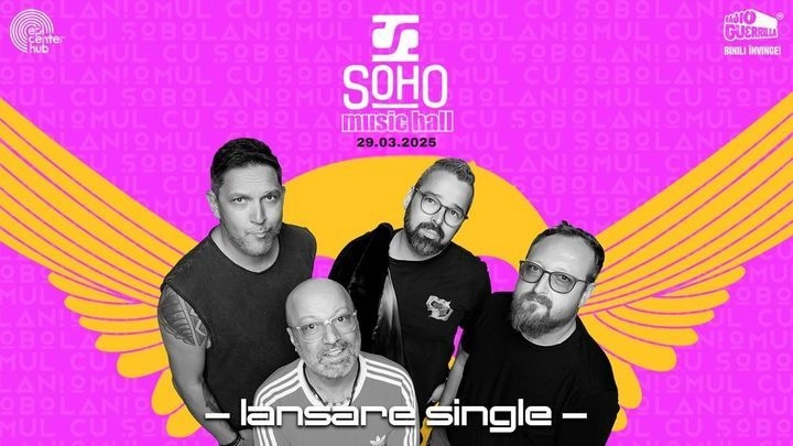 Formația „Omul cu Șobolani” va concerta sâmbăta la Soho Music Hall