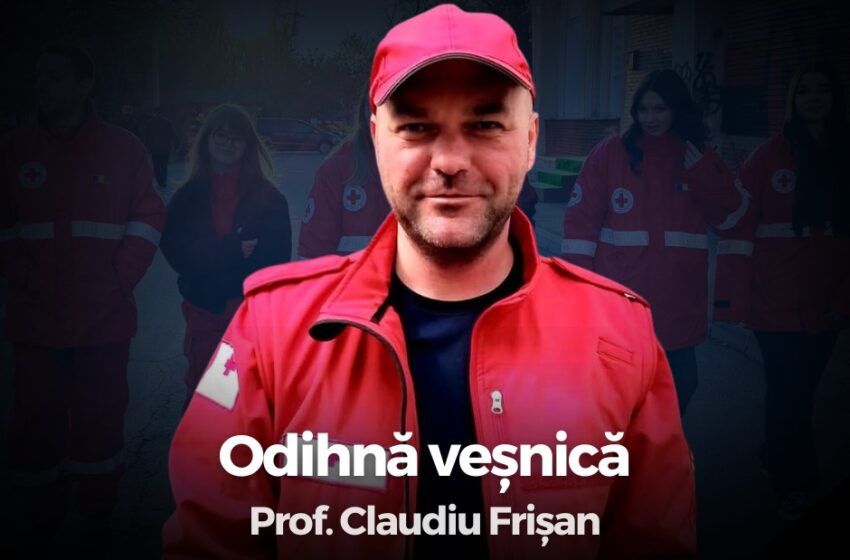  Crucea Roşie Bistriţa-Năsăud: Odihnește-te în pace, Claudiu!