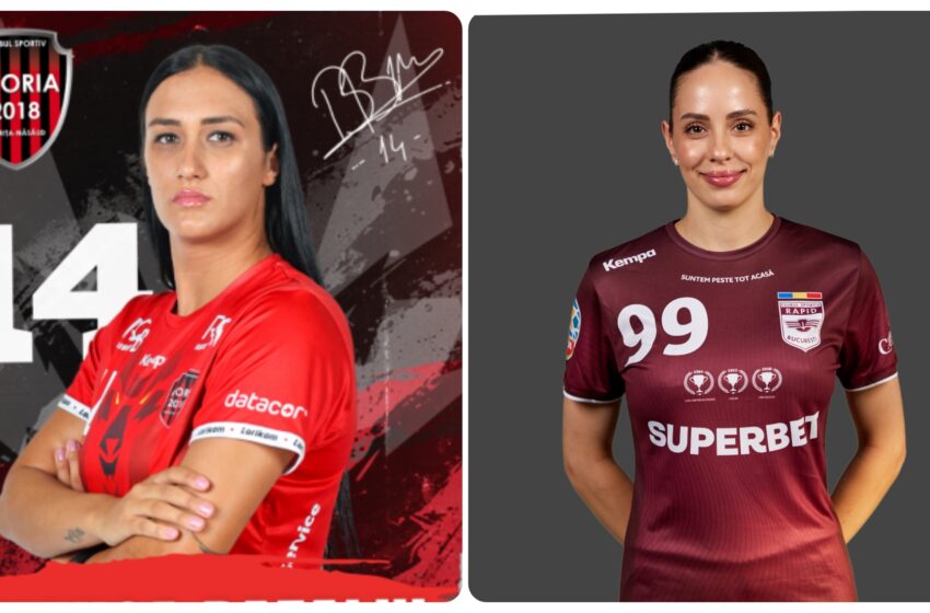 Handbal: Gloria Bistrița va întâlni pe Rapid București în semifinalele Cupei României