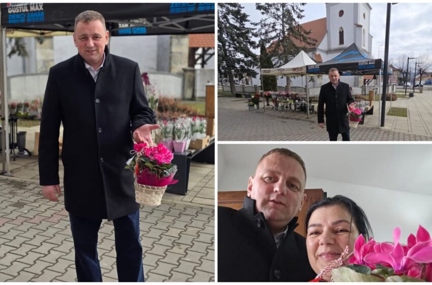 Cristian Nicula: Oferirea de flori este un gest simplu, dar plin de semnificații. FOTO