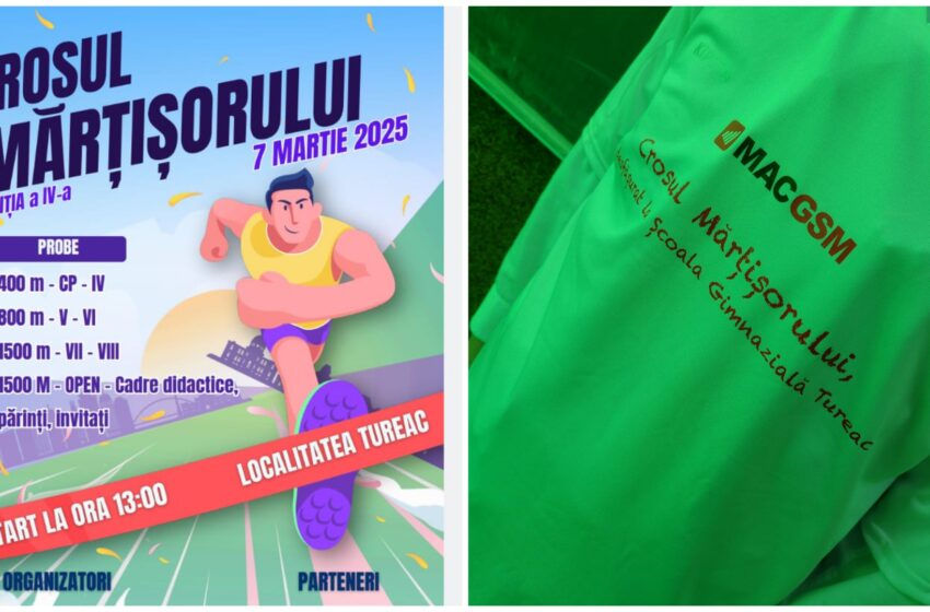  Crosul Mărțișorului, vineri 7 martie 2025, la Tureac.