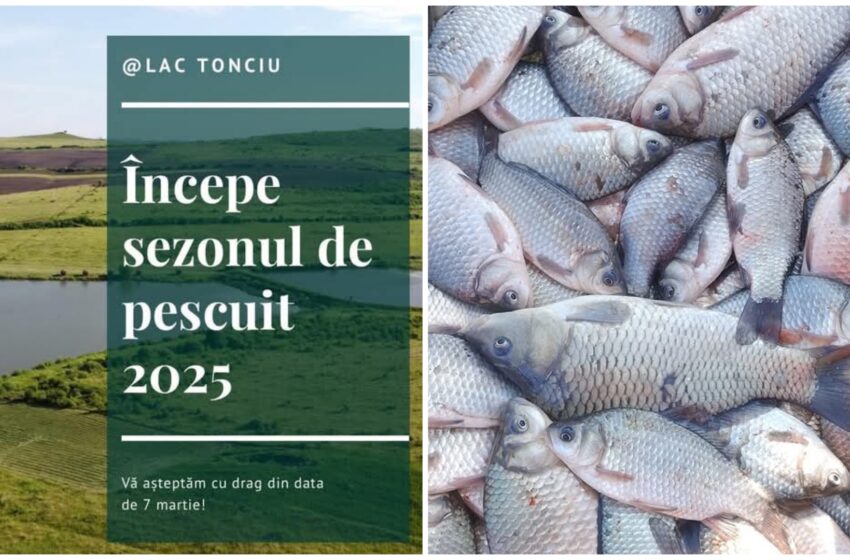 S-a deschis sezonul de pescuit pe Lacul Tonciu. FOTO