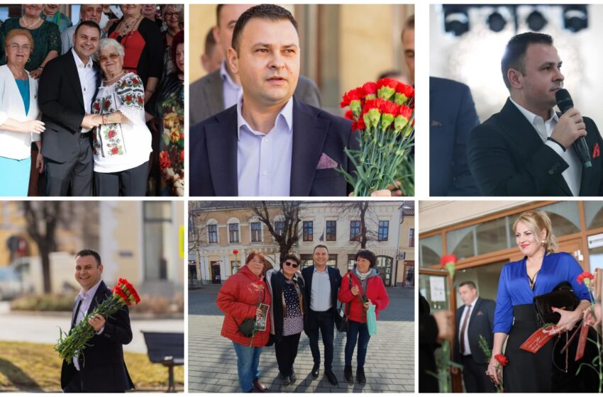  Daniel Suciu: Nimic nu facem în viață fără ocrotirea, grija și iubirea femeilor din jurul, familia și sufletul nostru. FOTO