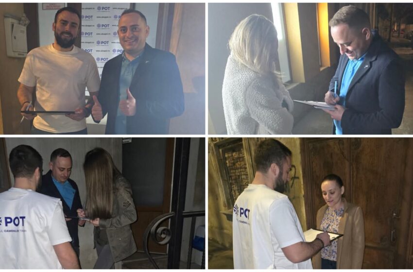  POT Bistrița-Năsăud a început strângerea de semnături pentru Anamaria Gavrilă. FOTO