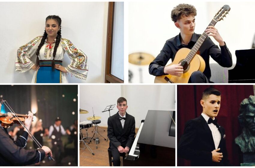  Elevii de la Liceul de Muzică „Tudor Jarda” Bistrița s-au calificat faza națională a Olimpiadei de Interpretare Instrumentală, Vocală și Studii Teoretice