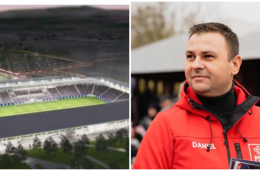  Daniel Suciu: Am reușit ca astăzi Guvernul să aprobe investiția noului stadion! FOTO