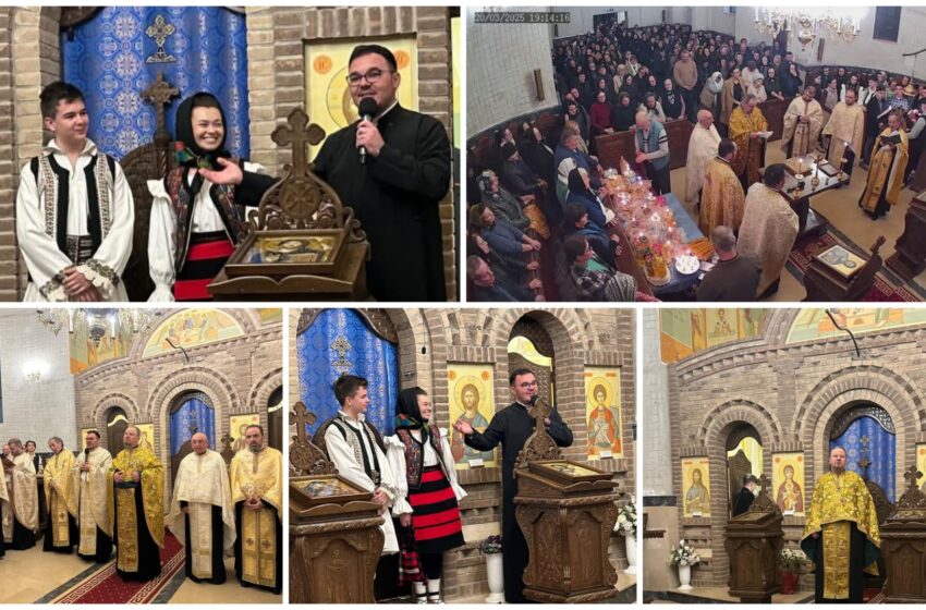  Seară duhovnicească la Sângeorz-Bai in prezența Părințelul Protopop Ovidiu Sermeșan. FOTO