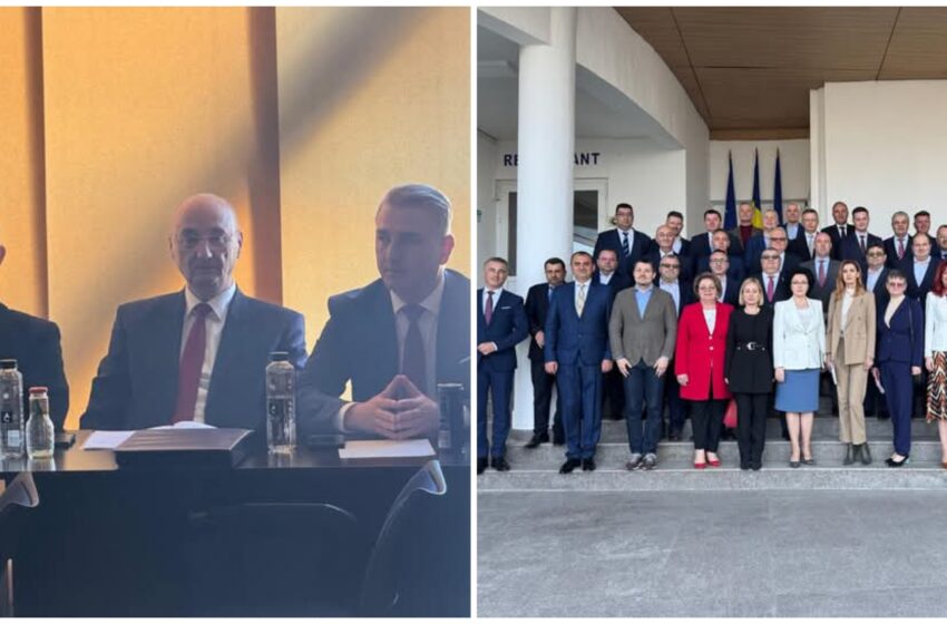  Prefectul Teofil Cioarbă a participat la o întâlnire de lucru cu cu toți prefecții din țară. FOTO