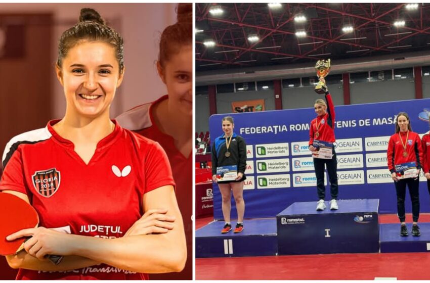  Tenis de masă: Andreea Clapa a obținut medalia de bronz la Campionatul Național