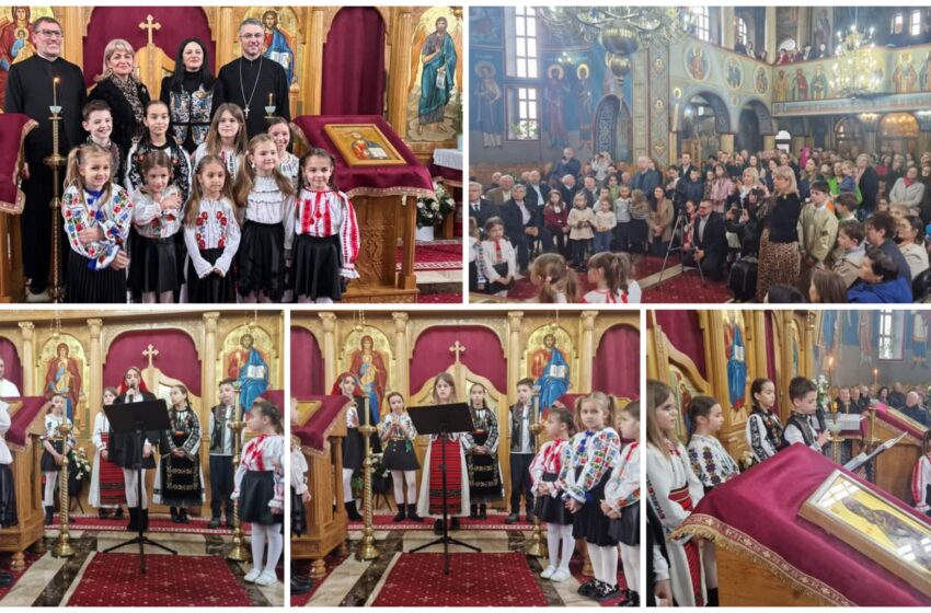  În a 4-a duminică din Postul Paștelui, a avut loc un Recital de Pricesne la Biserica Ortodoxă „Sfânta Treime” Bistrița. FOTO