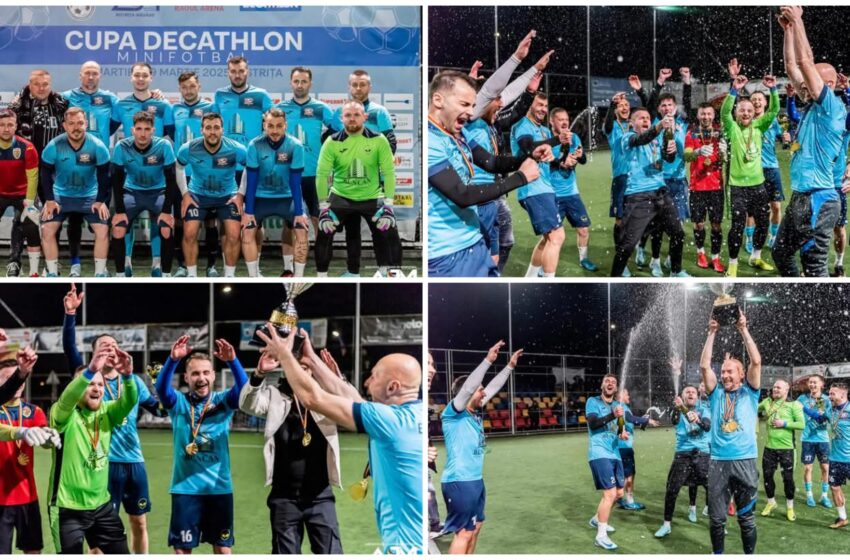  Minifotbal: Extratereștrii Bistrița au câstigat Cupa României Dechatlon 2025 în Bistrița – Năsăud! FOTO