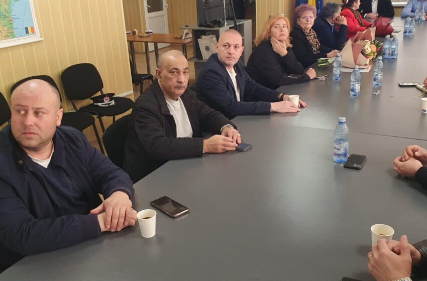  Ședința Autorității Teritoriale de Ordine Publică la sediul Inspectoratului de Jandarmi Județean Bistrița-Năsăud. FOTO/VIDEO