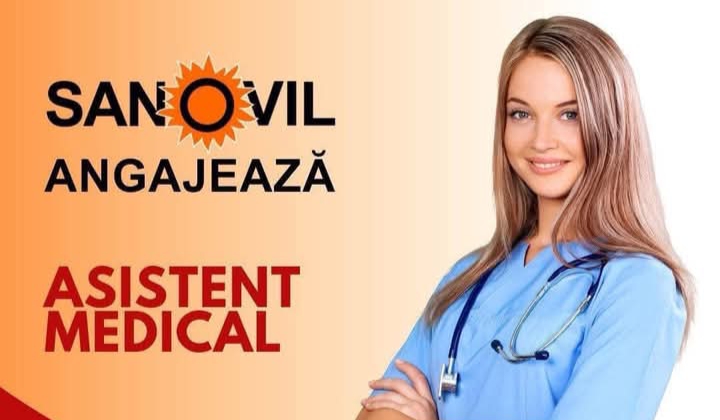  Clinica SANOVIL angajează Asistent Medical