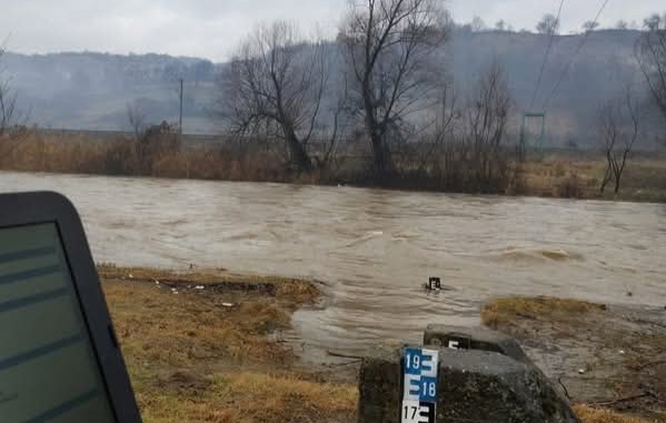  Codul galben hidrologic, prelungit în Bistrița-Năsăud până duminică la prânz