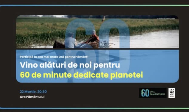  Municipiul Bistrița se alătură și în 2025 evenimentului mondial – Ora Pâmântului