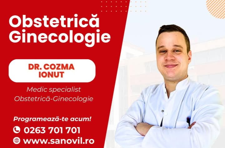  Un medic ginecolog cu experiență în Franța s-a alăturat echipei Sanovil Bistrița!