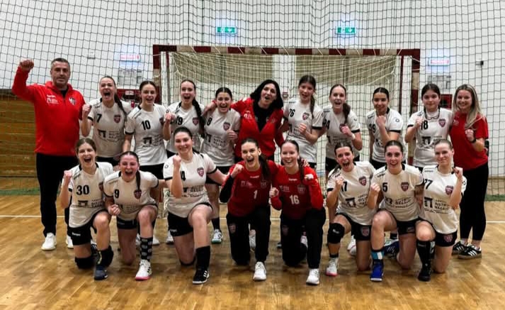  Sunt de neoprit: Junioarele 2 ale Gloriei au câstigat al 17-lea meci la rând, scor 39-20 cu HC VM Zalău