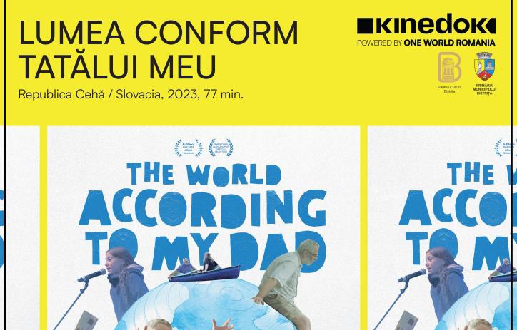  În 2 aprilie, va fi proiectat filmul „Lumea conform tatălui meu”  Kinedok la Palatul Culturii.