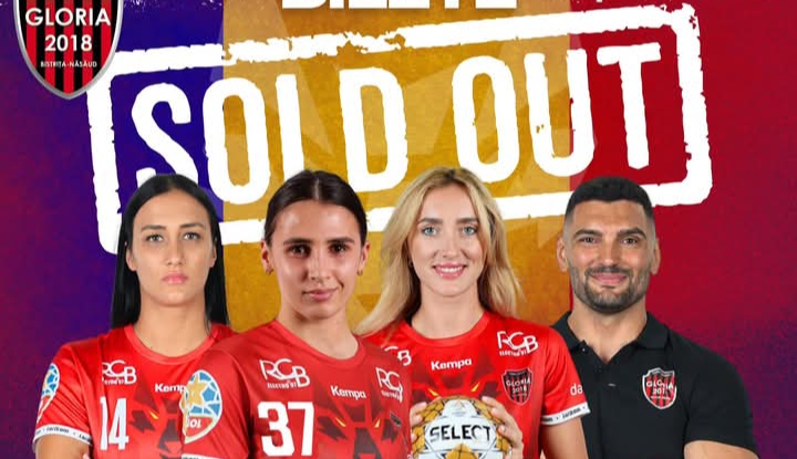  SOLD OUT la Bistrița, pentru meciul României vs Italia, în drumul Naționalei de Handbal spre Campionatul Mondial!