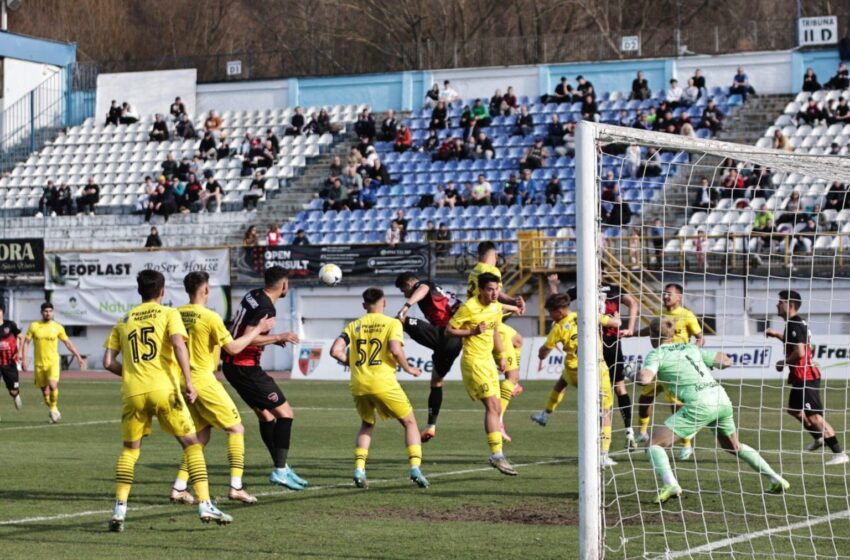  Gloria Bistrița- ACS Mediaș 3-2- Primele 3 puncte din play-off. Gloria urcă pe 1 și așteaptă pe 29 martie vizita Unirii Alba Iulia