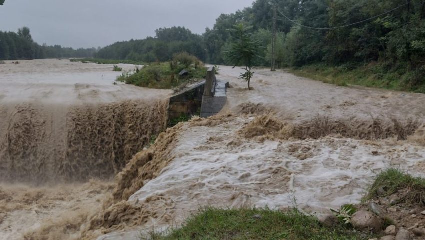  COD GALBEN de inundații în județul Bistrița-Năsăud